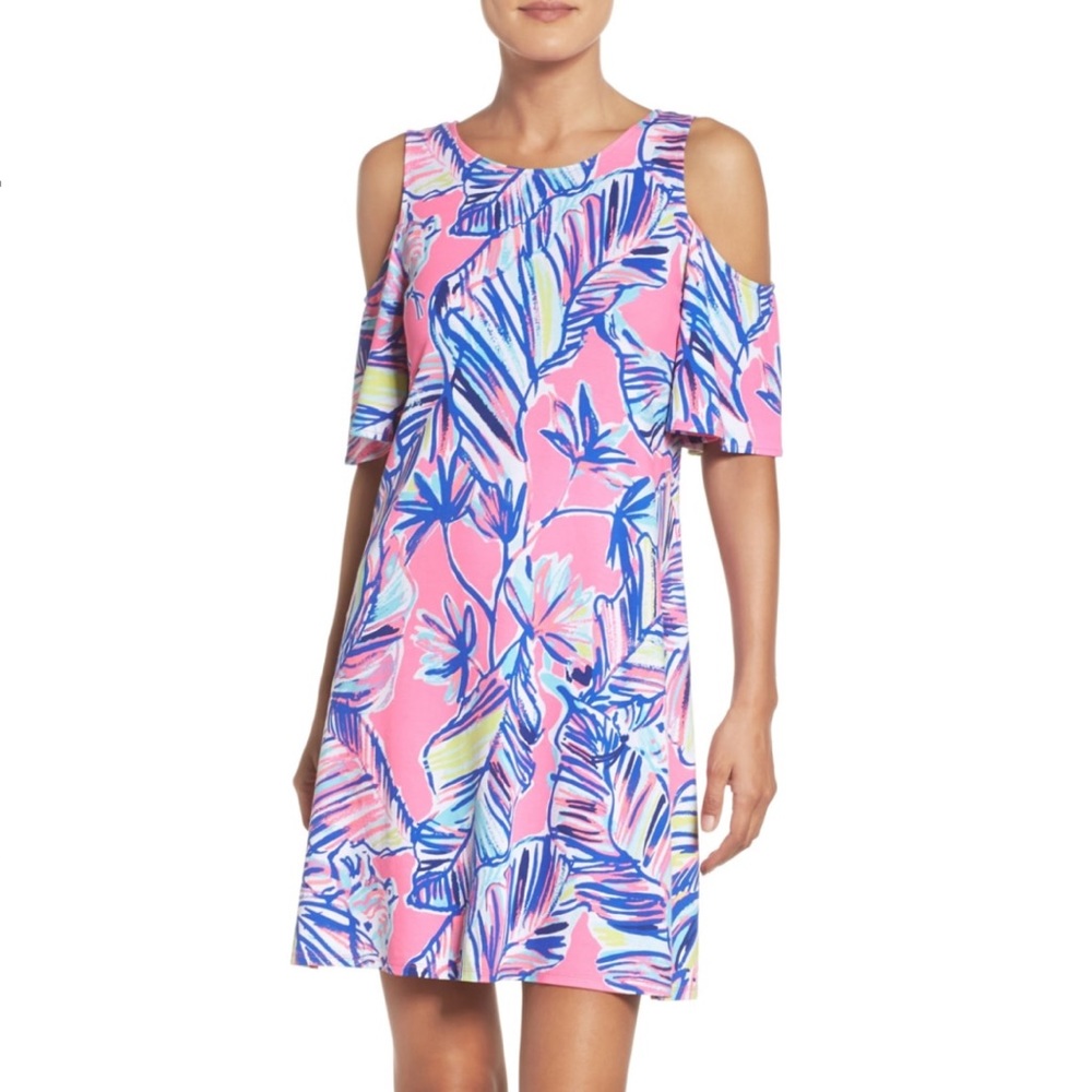 ❌SOLD❌Lilly Pulitzer Somerset Cold Shoulder Dress